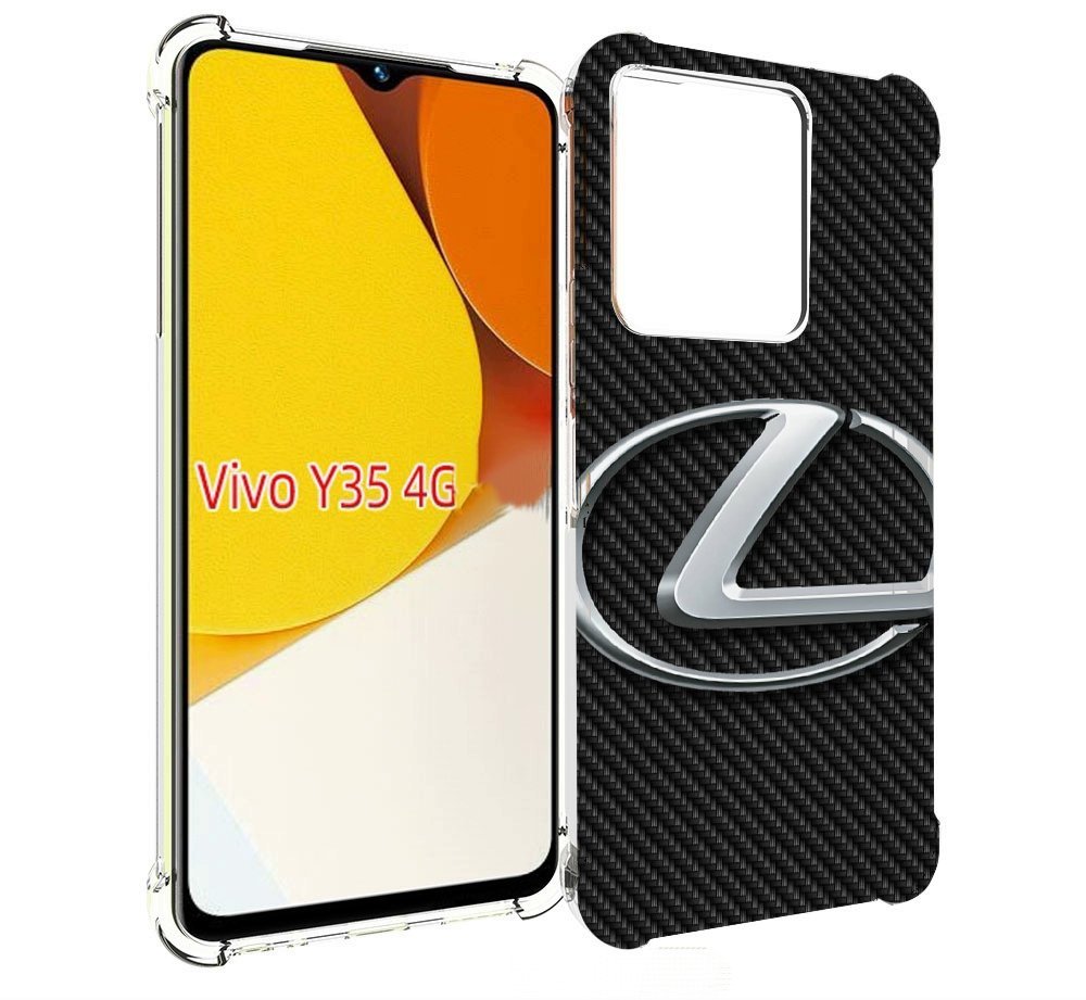 

Чехол MyPads lexus 3 для Vivo Y35 4G 2022 / Vivo Y22, Прозрачный, Tocco