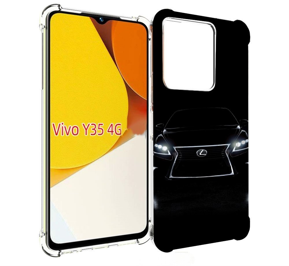 

Чехол MyPads lexus 1 мужской для Vivo Y35 4G 2022 / Vivo Y22, Прозрачный, Tocco