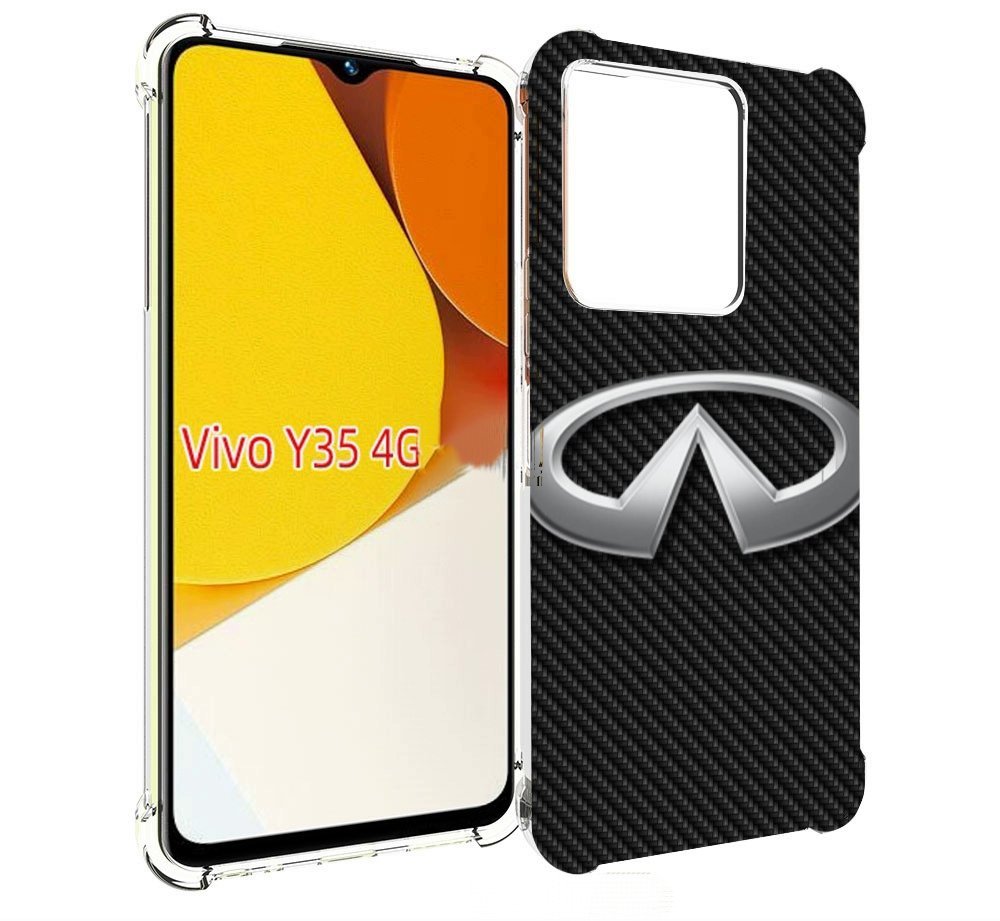 

Чехол MyPads infiniti-2 мужской для Vivo Y35 4G 2022 / Vivo Y22, Прозрачный, Tocco