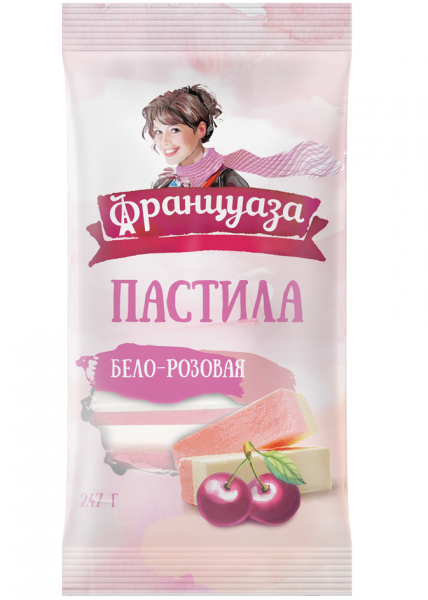 

Пастила Франсуаза Бело-розовая 247 г