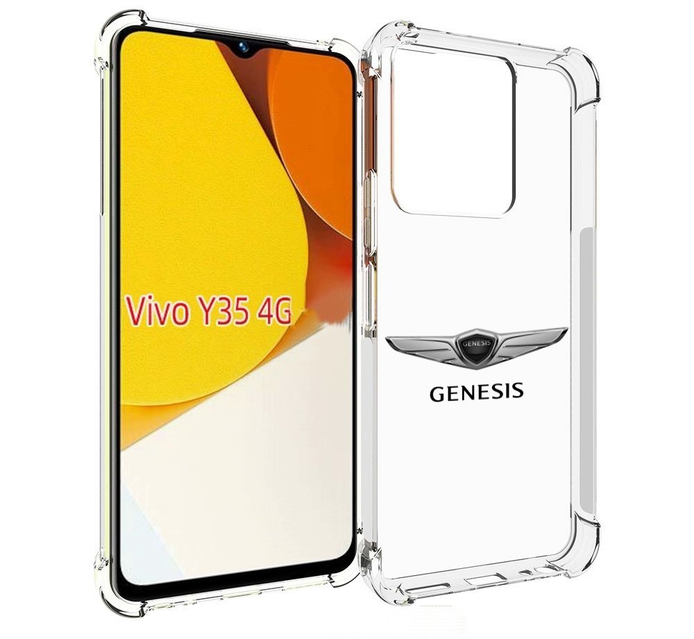 Чехол MyPads genesis-3 мужской для Vivo Y35 4G 2022 / Vivo Y22