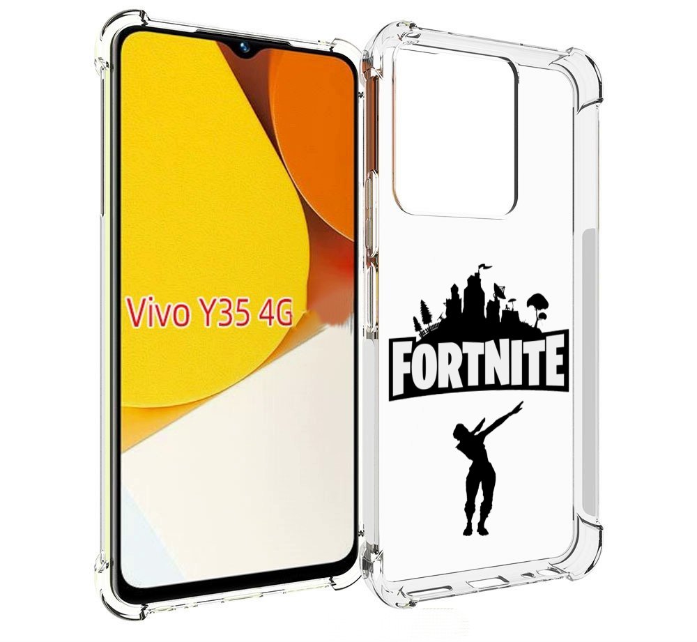 

Чехол MyPads fortnite-2 для Vivo Y35 4G 2022 / Vivo Y22, Прозрачный, Tocco