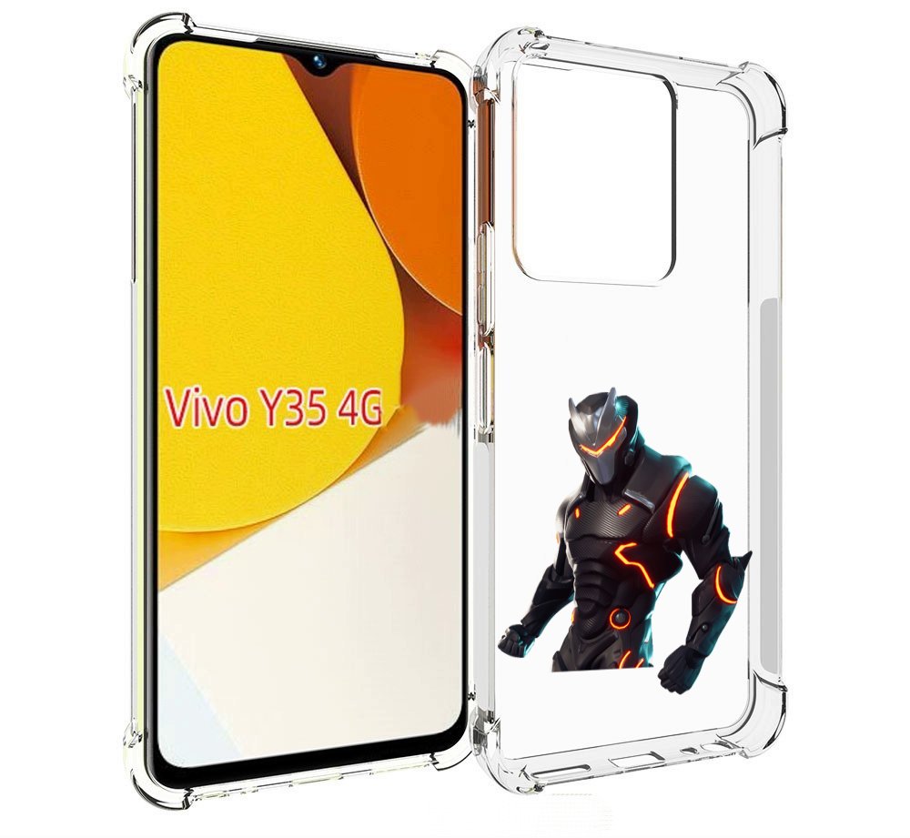 

Чехол MyPads fortnite-1 для Vivo Y35 4G 2022 / Vivo Y22, Прозрачный, Tocco