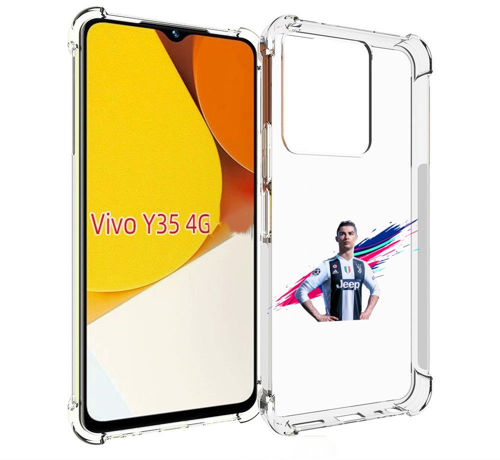 

Чехол MyPads fifa-Криштиану-Роналду мужской для Vivo Y35 4G 2022 / Vivo Y22, Прозрачный, Tocco