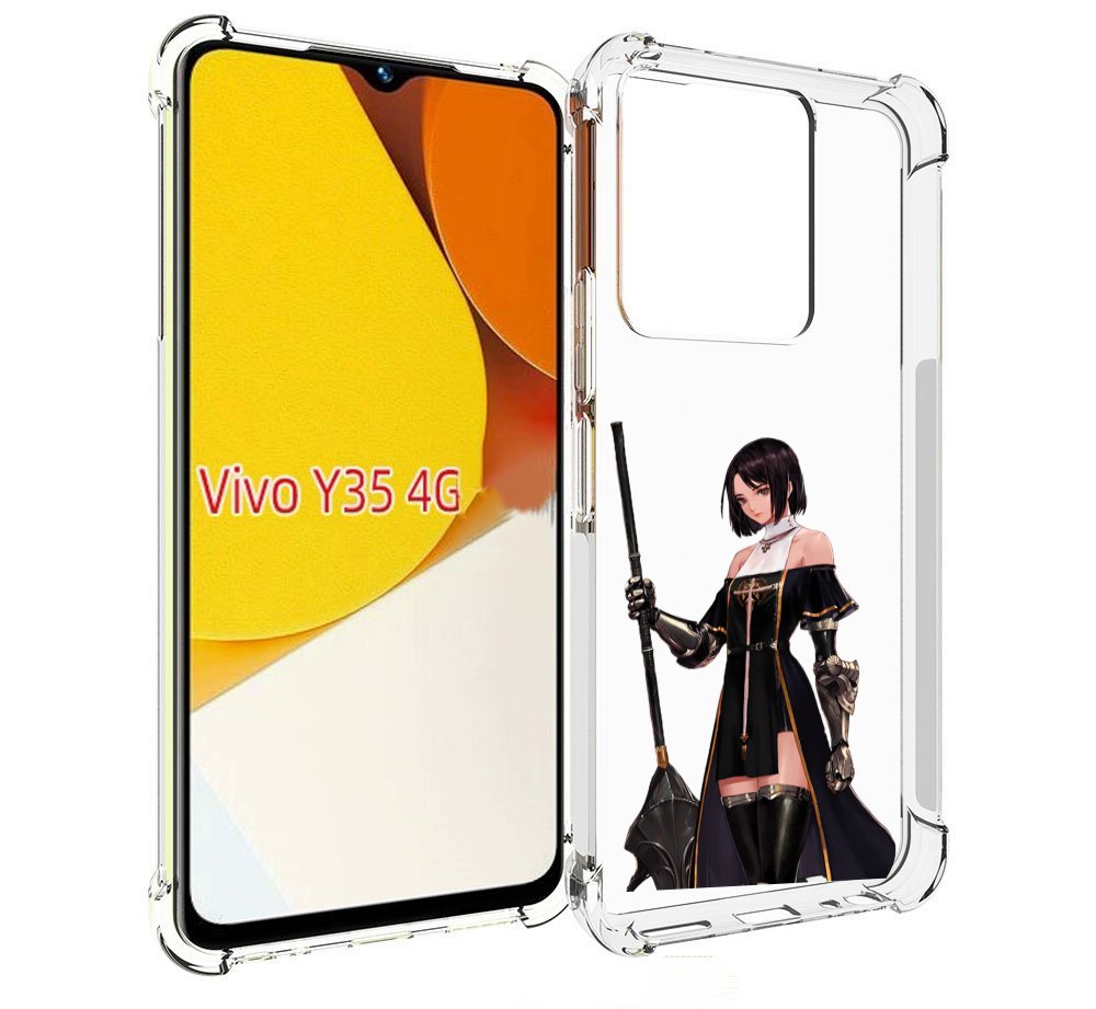 

Чехол MyPads dungeon-fighter для Vivo Y35 4G 2022 / Vivo Y22, Прозрачный, Tocco