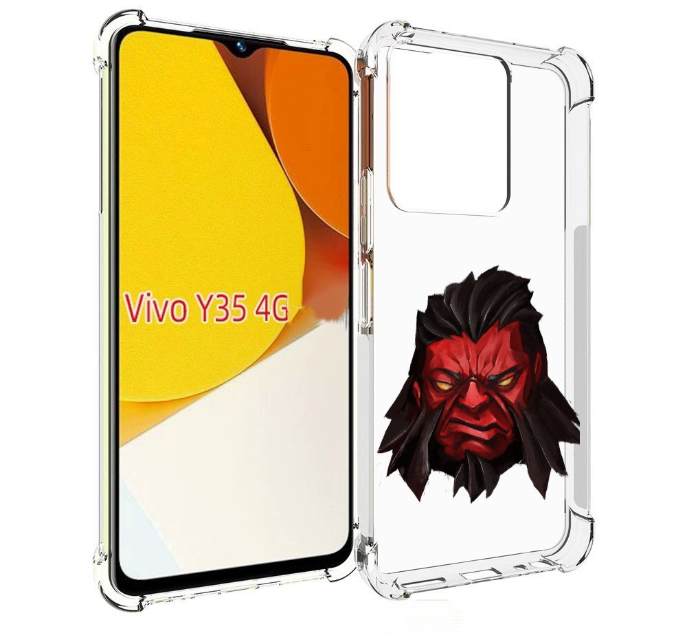 

Чехол MyPads dota-2-axe для Vivo Y35 4G 2022 / Vivo Y22, Прозрачный, Tocco