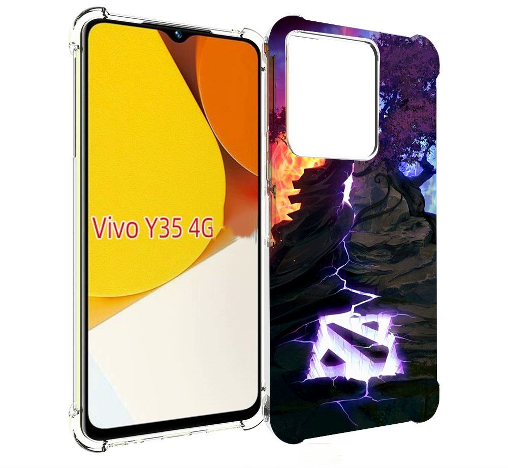 

Чехол MyPads dota 2 логотип для Vivo Y35 4G 2022 / Vivo Y22, Прозрачный, Tocco