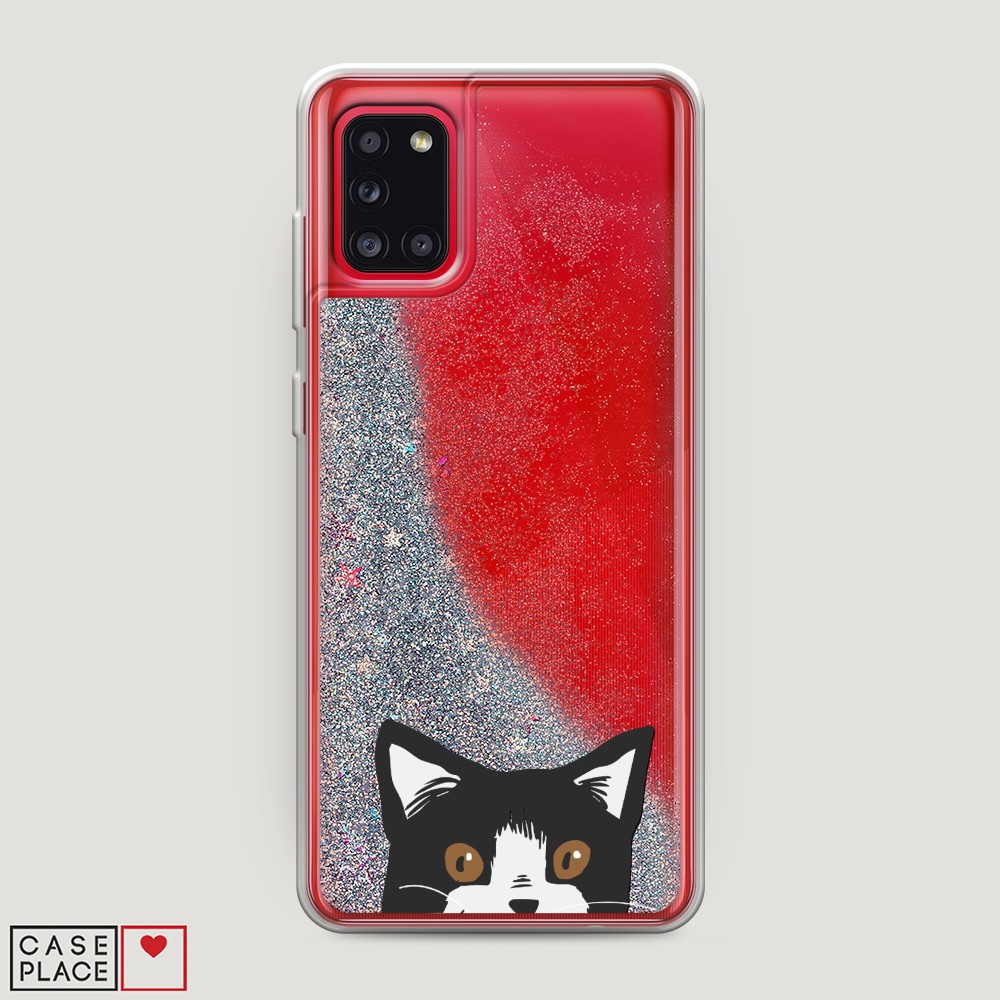 

Чехол Awog на Samsung Galaxy A31 / Самсунг A31 "Подглядывающий кот", Разноцветный, 2100391-1