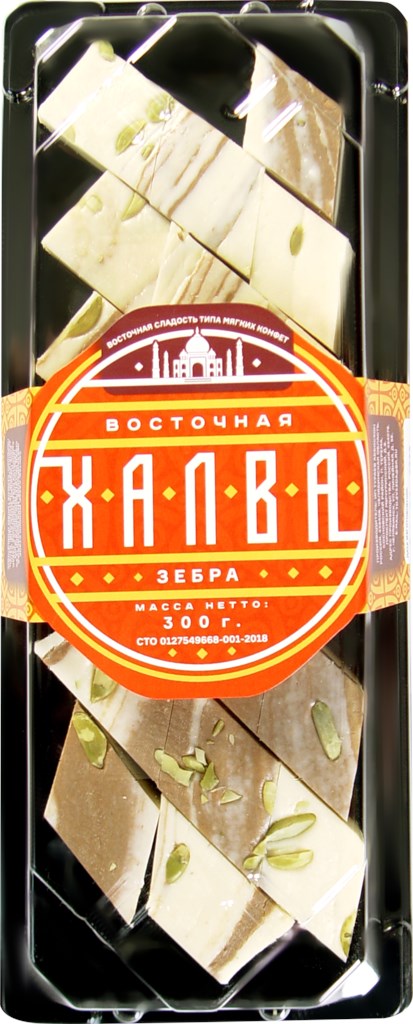 

Восточная сладость Восточная халва Зебра 300 г
