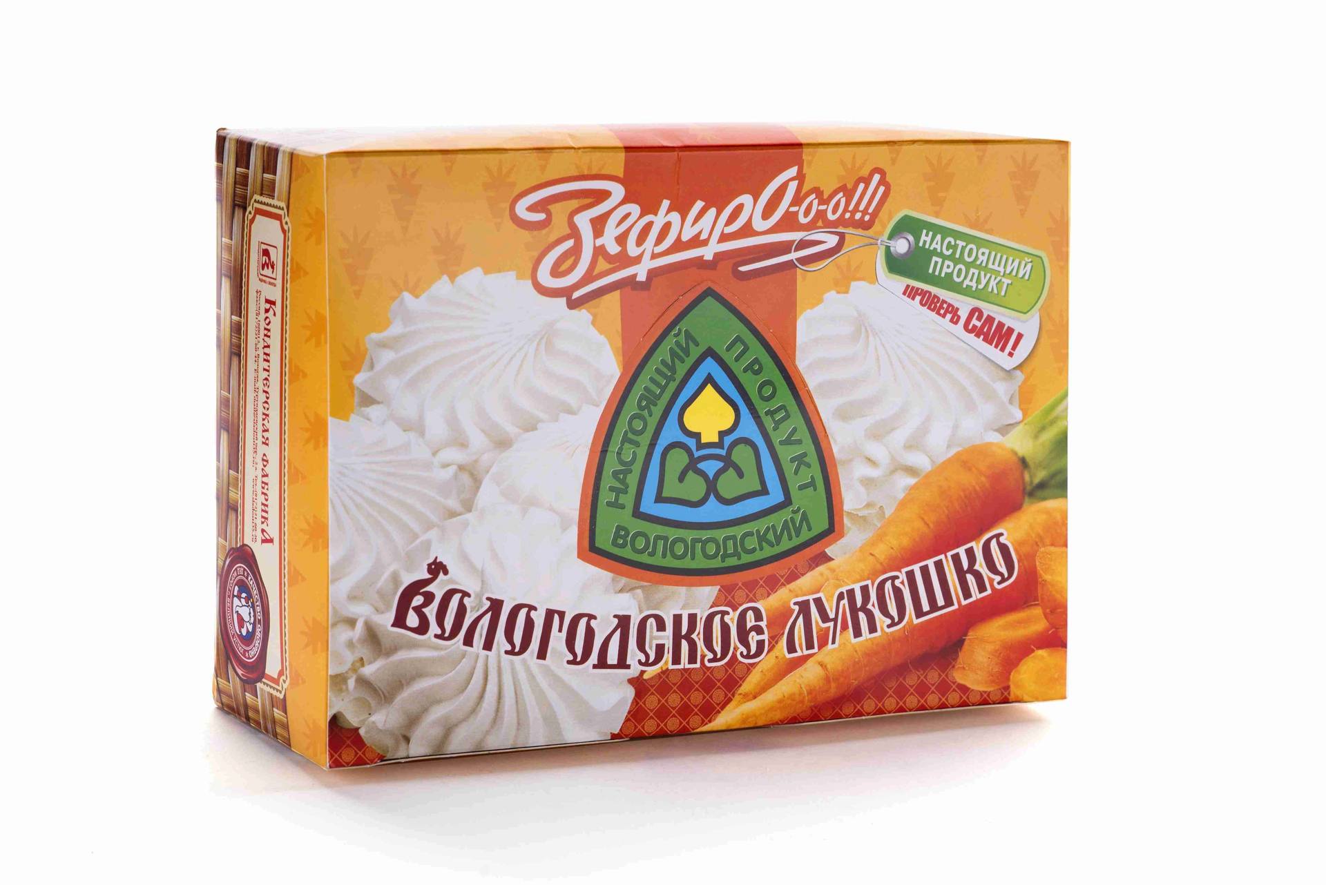 

Зефир Вологда КФ Вологодское лукошко с морковью 240 г