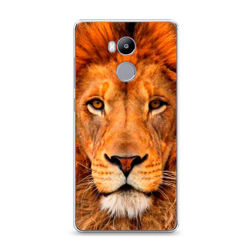 

Чехол на Xiaomi Redmi 4 Pro "Благородный лев", Оранжевый, 31250-1