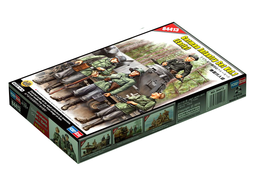 

84413 Немецкая пехота German Infantry Set Vol.1 Early HobbyBoss 1/35