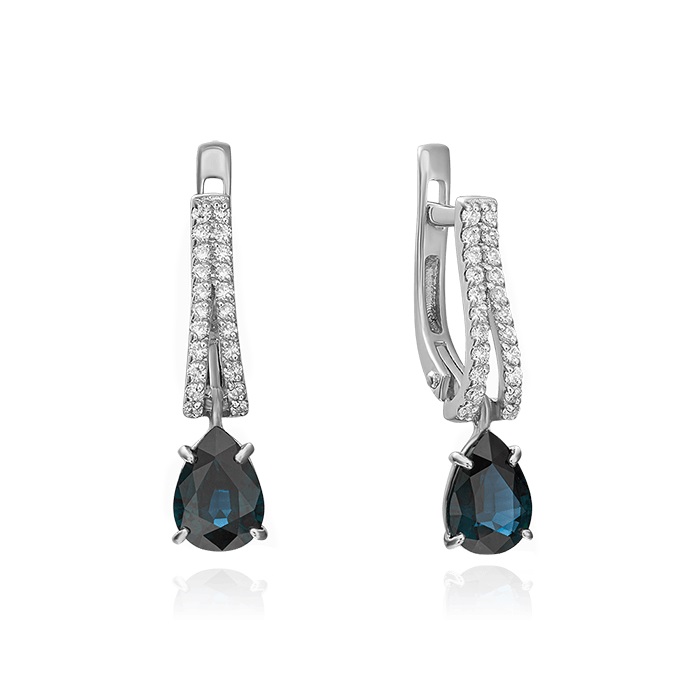 

Серьги из белого золота с бриллиантом PLATINA jewelry 02-0892-00-105-1120-30, 02-0892-00-105-1120-30