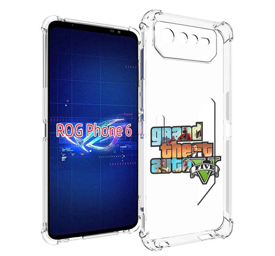 

Чехол MyPads ГТА для Asus ROG Phone 6, Прозрачный, Tocco