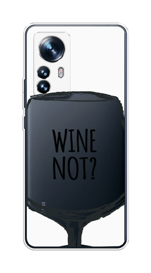 

Чехол на Xiaomi 12 "Wine not white", Белый, 312350-6