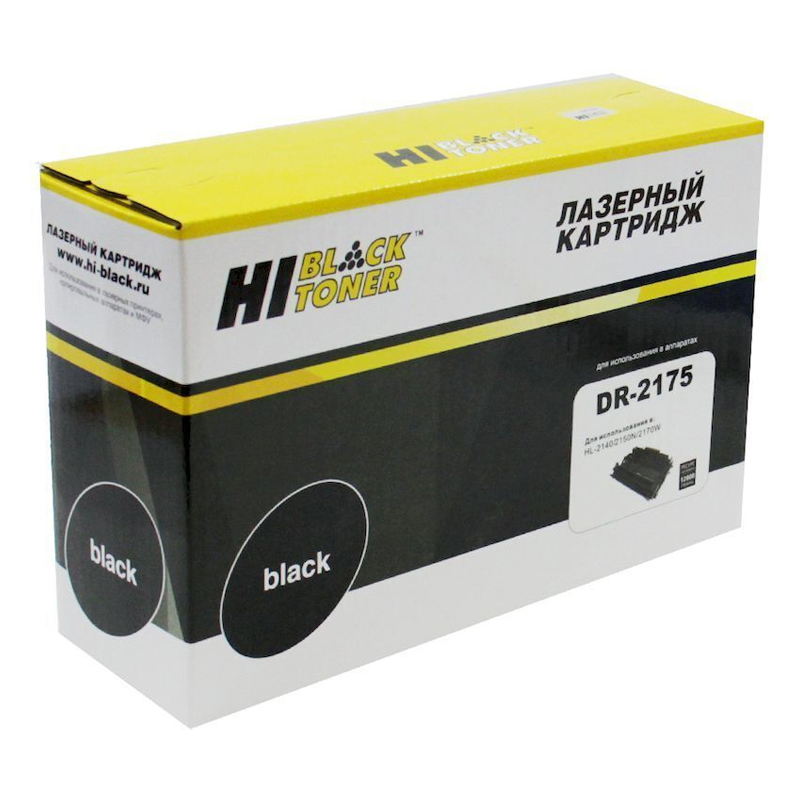 

Hi-Black DR-2175 Драм-юнит для Brother 2140/2150/2170/7030/7040 (12000 стр.), DR-2175
