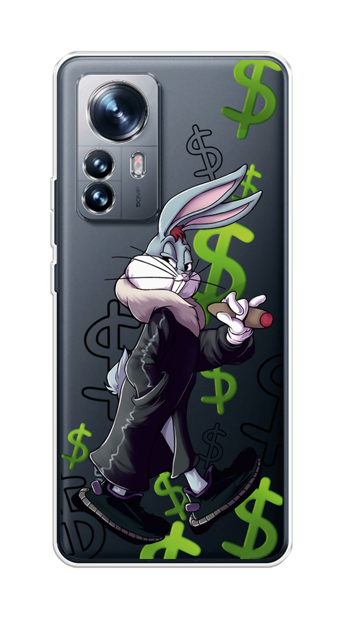 

Чехол на Xiaomi 12 "Rich Bugs Bunny", Зеленый;черный;голубой, 312350-6