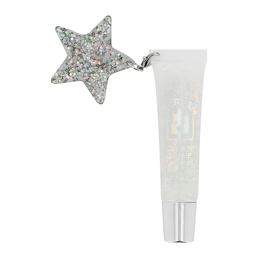 

Блеск для губ ISCREAM freeze shine тон 03 white shine, Прозрачный, тон 03 (white shine)
