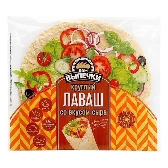 

Лаваш Дом выпечки пшеничный со вкусом сыра 150 г