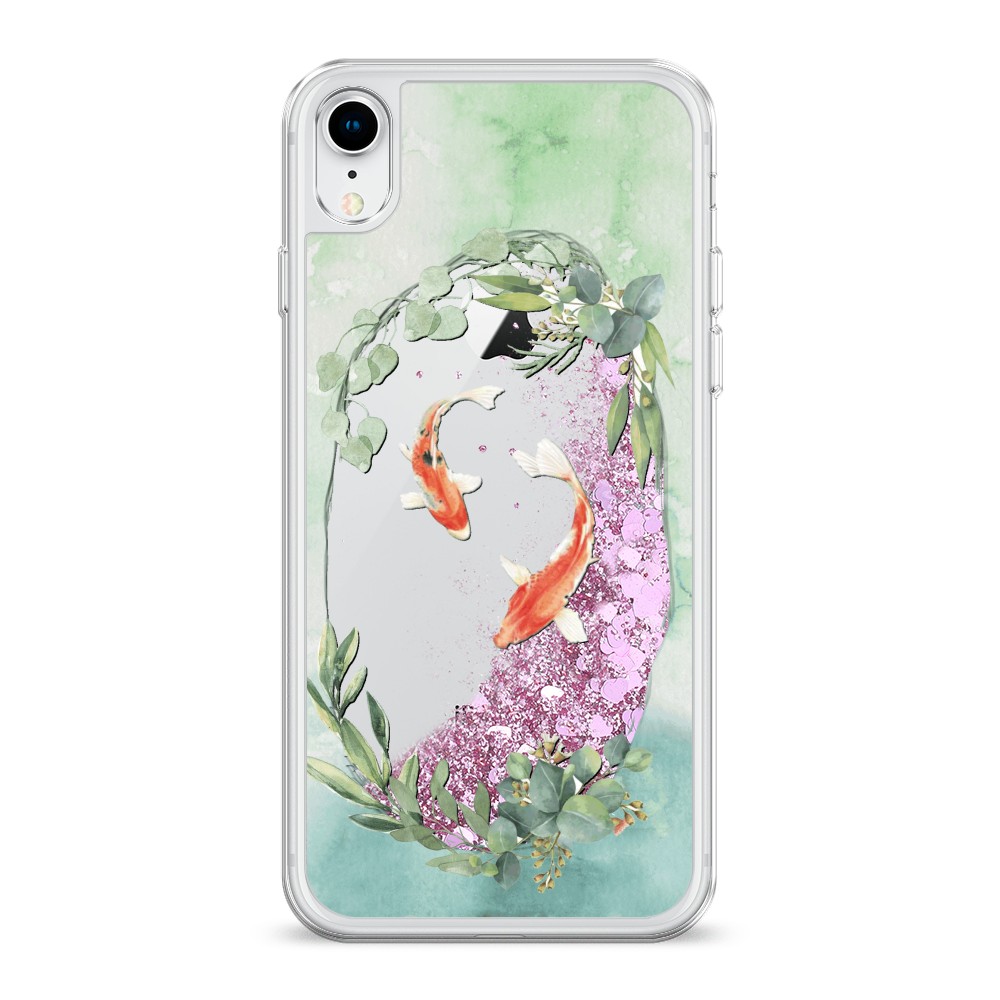 

Чехол Awog на Apple iPhone XR (10R) / Айфон XR (10R) "Две золотые рыбки", 12094-1