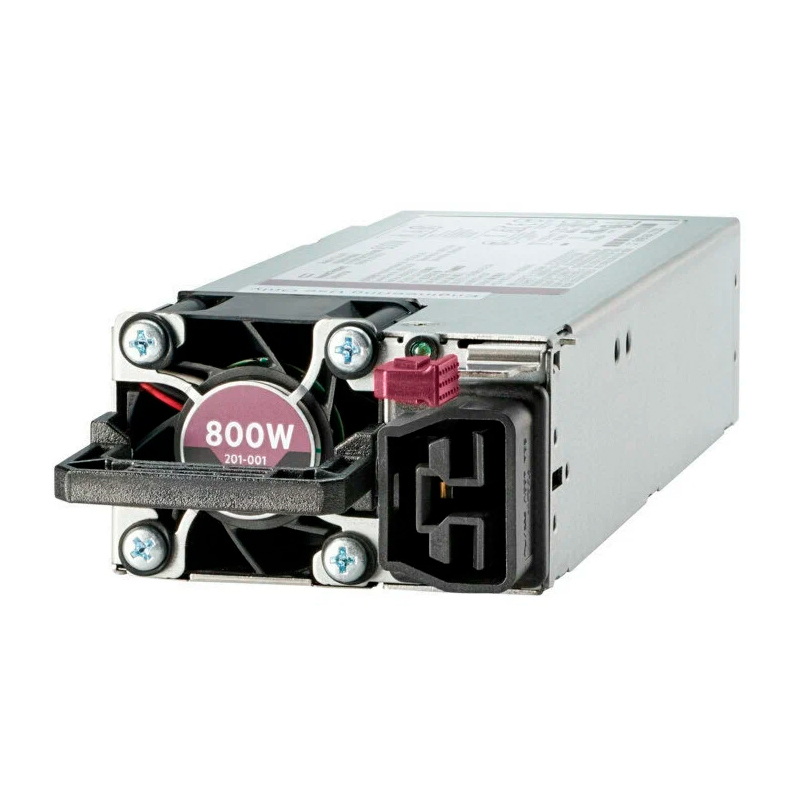 

Блок питания HP 800W Option Kit for DL360/380/560 Gen10 (865414-B21), Серебристый