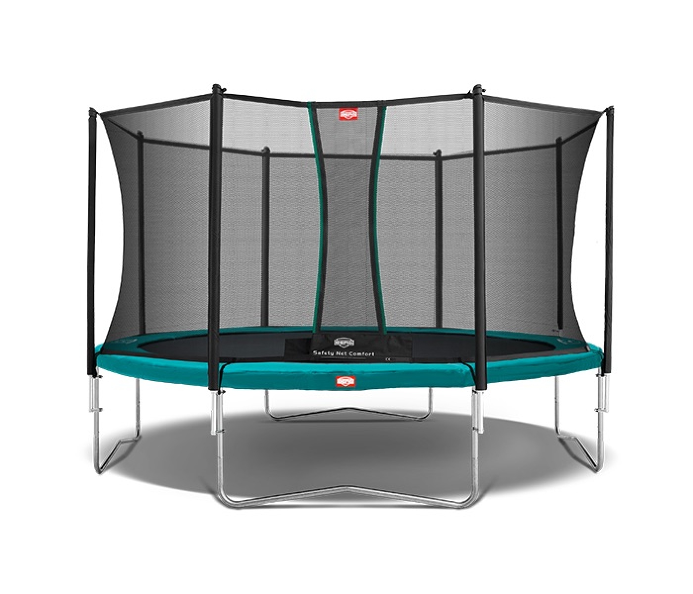 фото Батут berg champion green 270 + safety net deluxe (35.39.27.01 + 35.72.19.03)