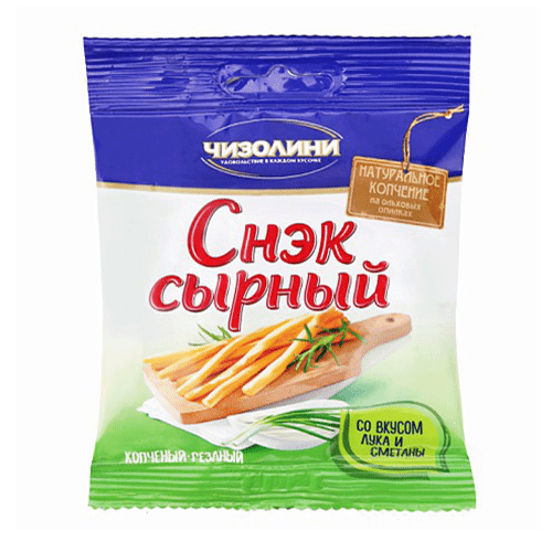 Сыр рассольный ФЭГ Чечил со вкусом сметаны и лука 45% 30 г