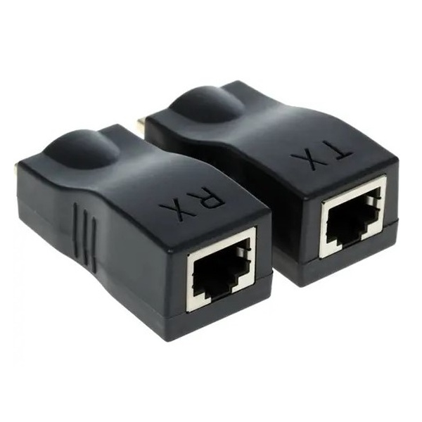 

Переходник Orient HDMI - RJ45 VE042 Black, Черный, VE042