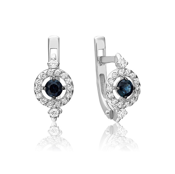 

Серьги из белого золота с бриллиантом PLATINA jewelry 02-0871-00-105-1120-30, 02-0871-00-105-1120-30