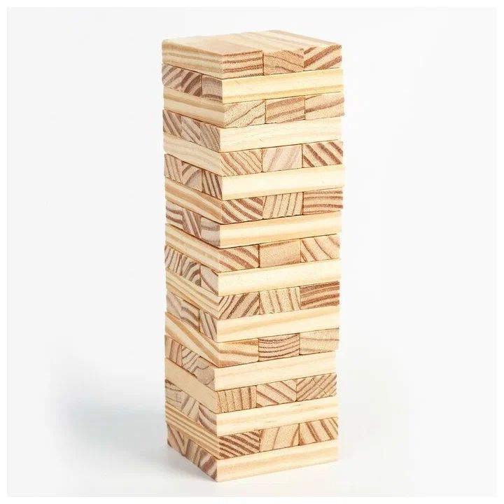 

Настольная игра Падающая Башня, 54 бруска, THOT324882
