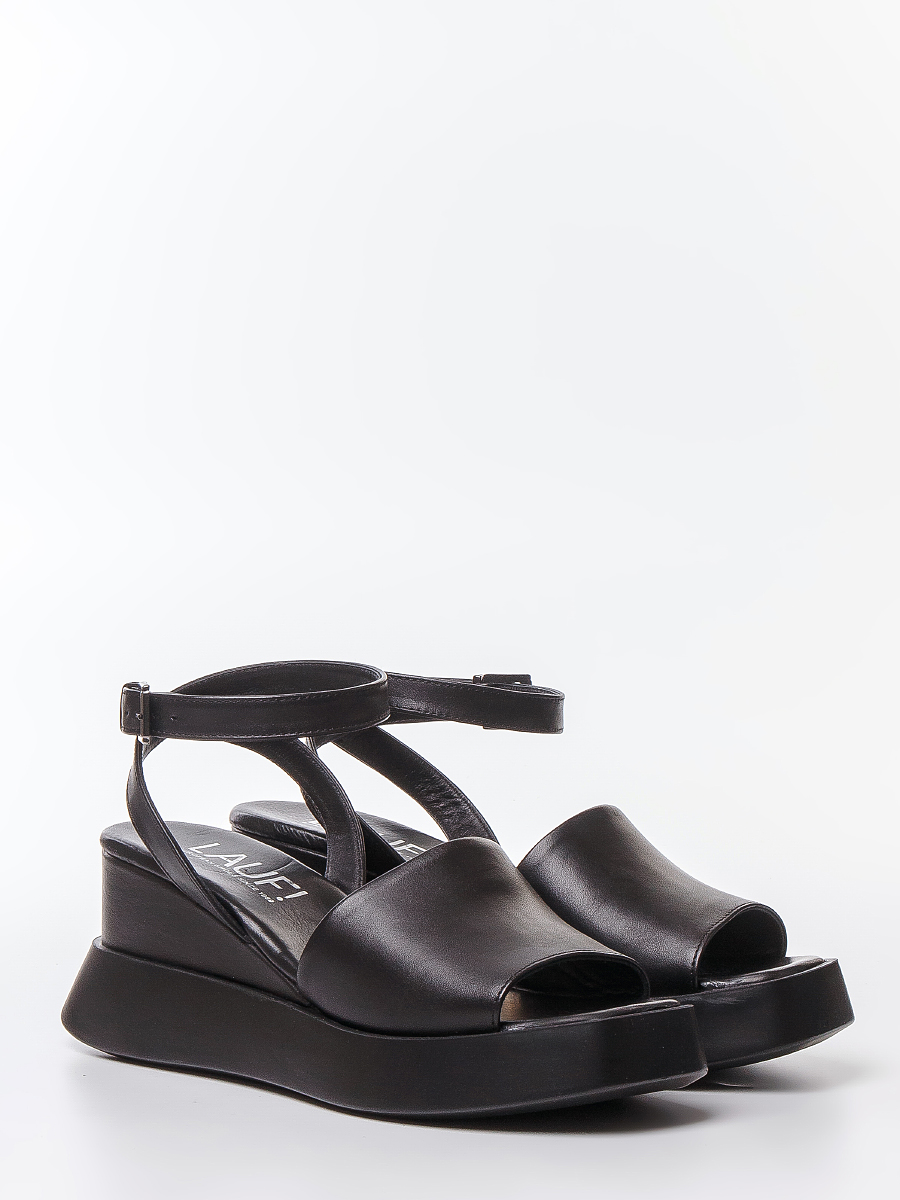 

Босоножки женские Lauf! 020.844 black черные 39 RU, 020.844 black