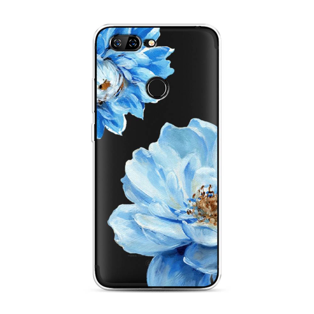 

Чехол Awog на Lenovo S5 / Леново S5 "Голубые клематисы", Голубой, 112550-8