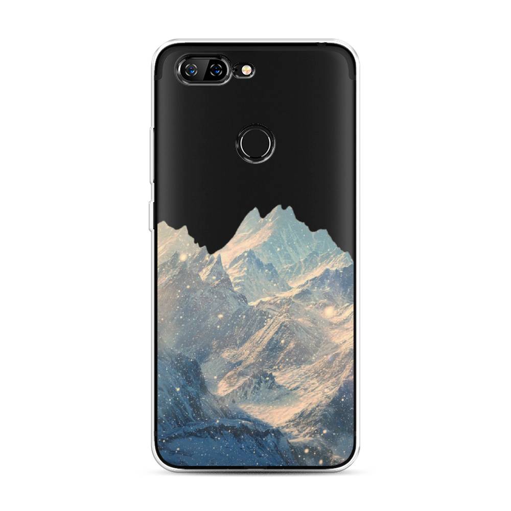 

Чехол Awog на Lenovo S5 / Леново S5 "Горы арт 2", Серый, 112550-10