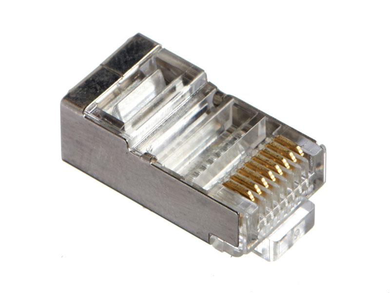 

Коннектор RJ45 NetKo (26603), Серебристый