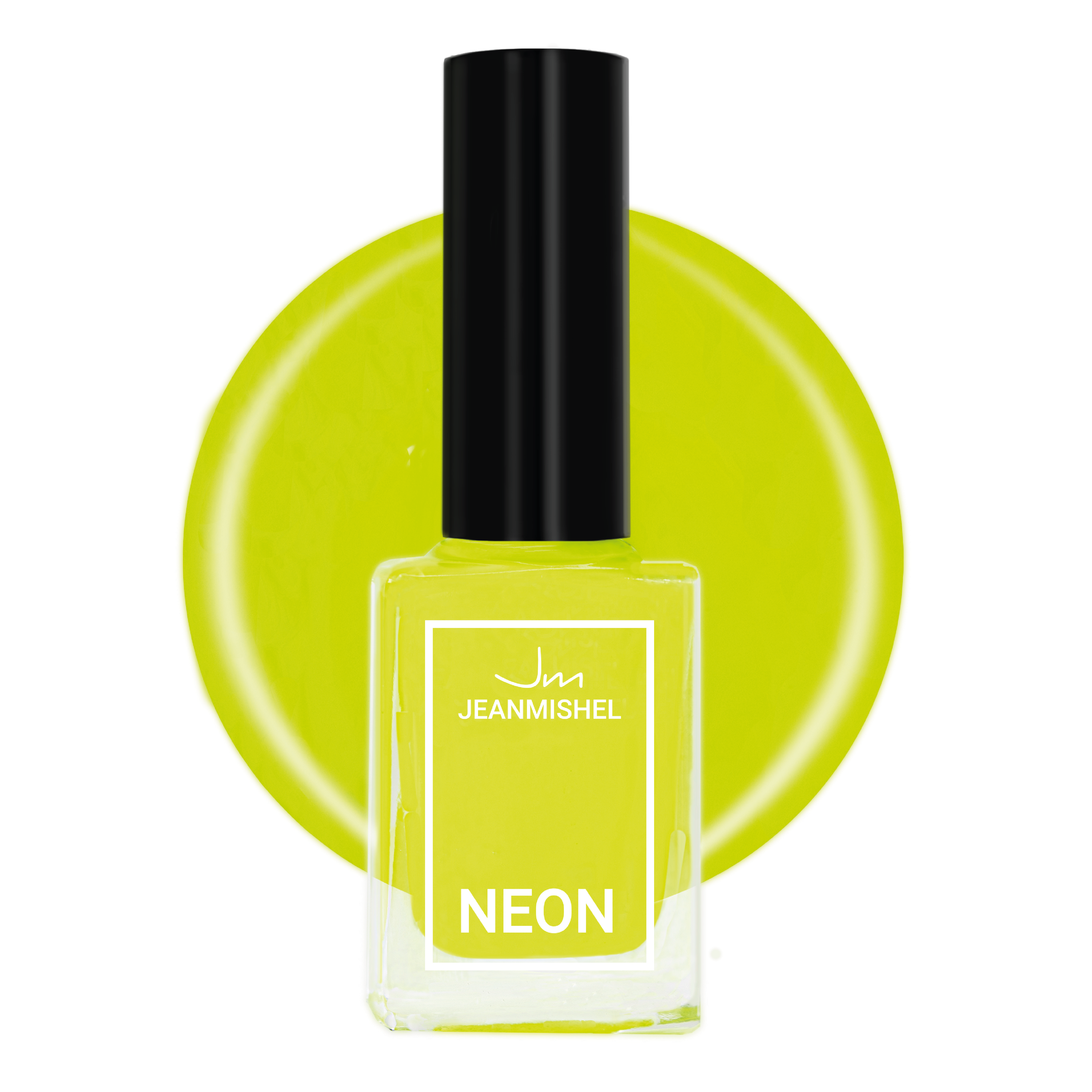 

Лак для дизайна ногтей Jeanmishel Neon т.331 Apple Yellow 6 мл