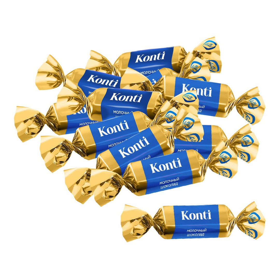 

Конфеты Konti шоколад молочный