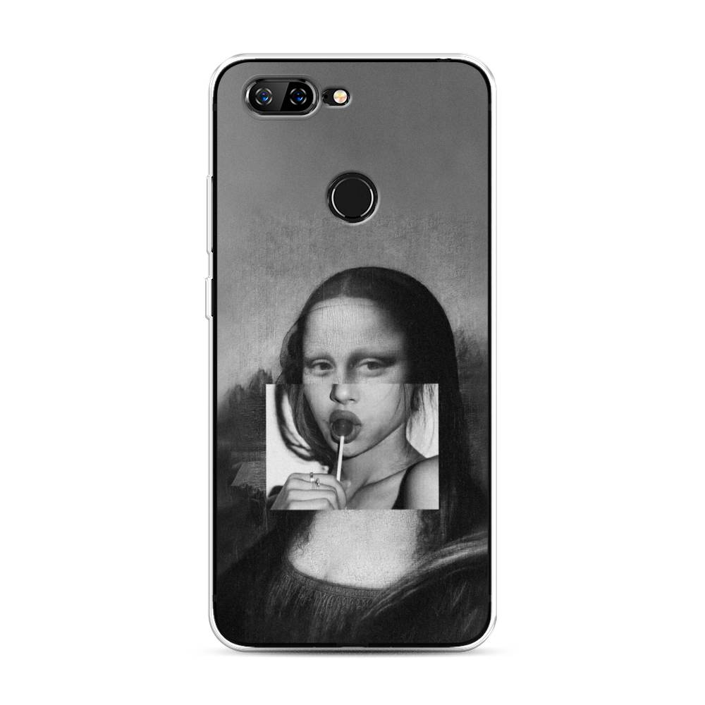 фото Чехол awog "mona lisa sucking lollipop" для lenovo s5