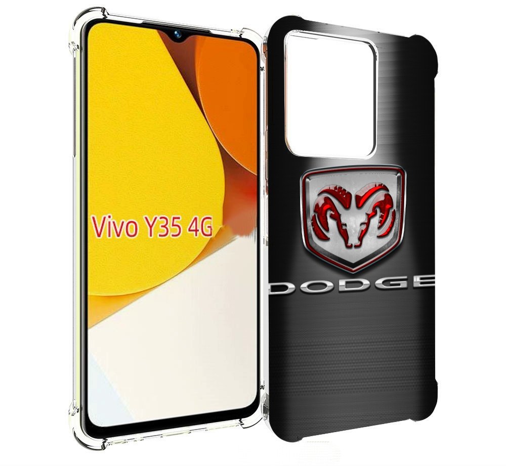 

Чехол MyPads dodge 1 мужской для Vivo Y35 4G 2022 / Vivo Y22, Прозрачный, Tocco