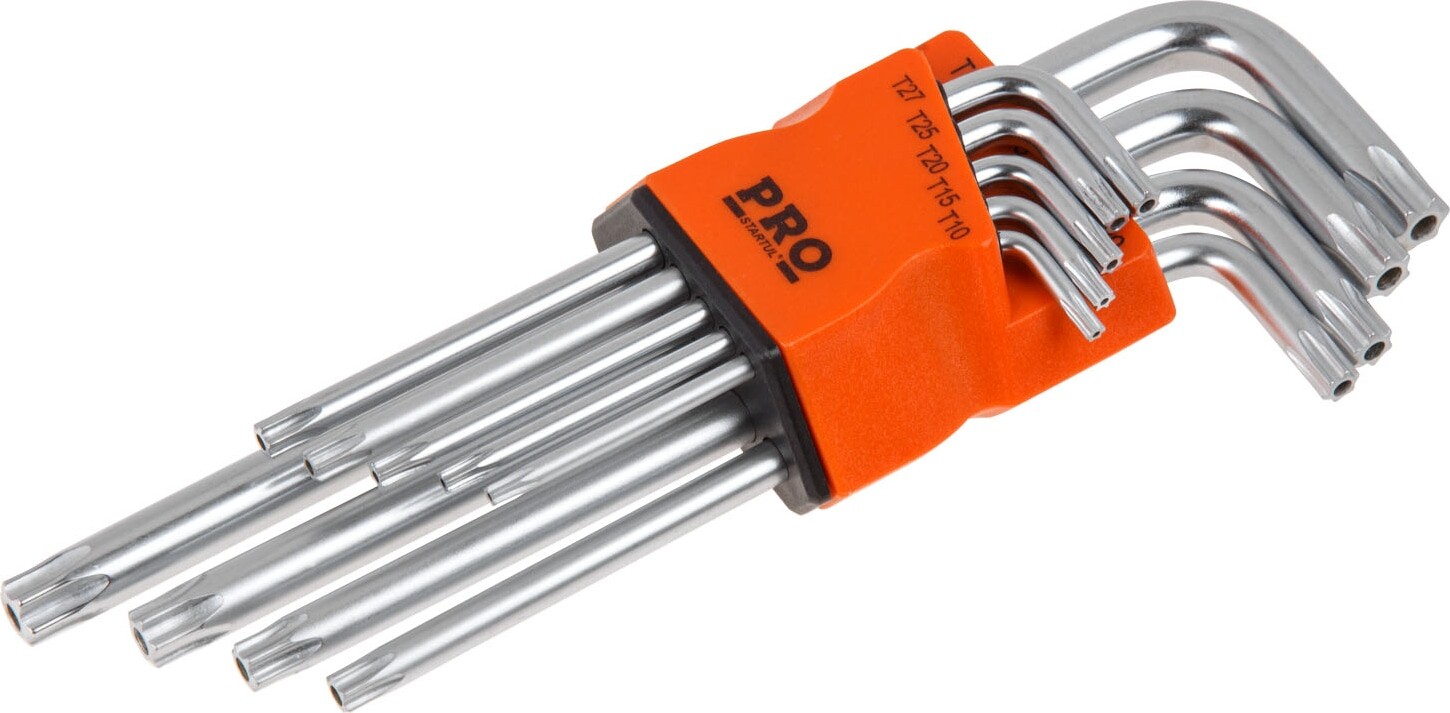 Набор ключей STARTUL PRO Torx T10-T50 9шт длинных PRO-87109