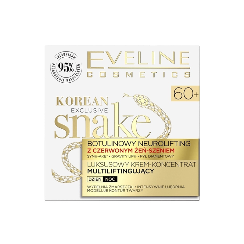 Крем-концентрат для лица Eveline Cosmetics Korean Exclusive Snake 60+ 50 мл