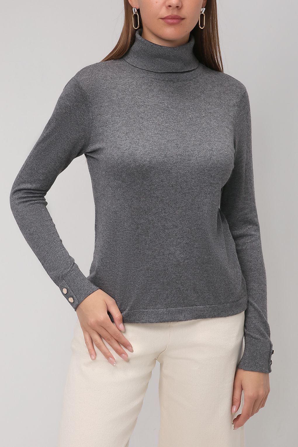 

Водолазка женская Vero Moda 10248740 серая S, 10248740