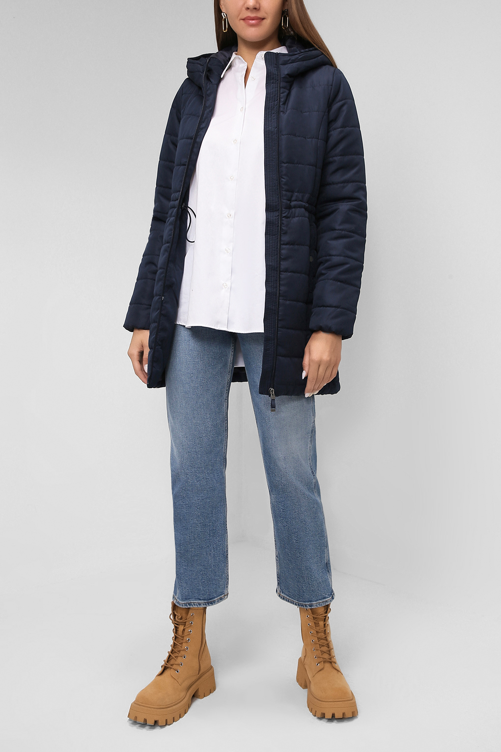

Пальто женское Vero Moda 10248367 синее M, 10248367