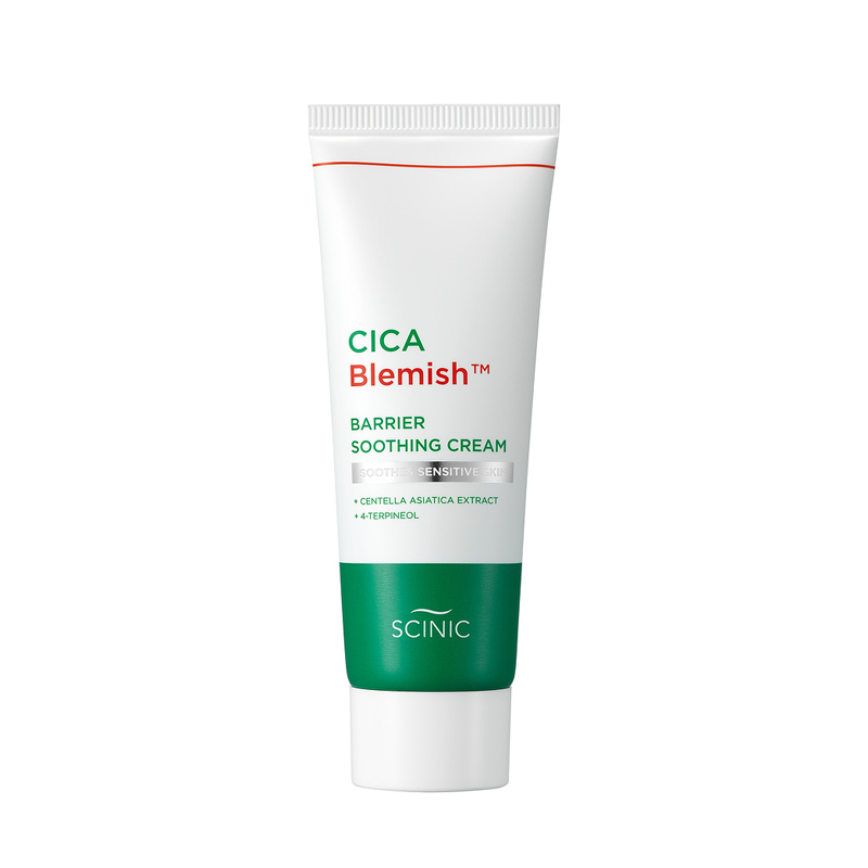 Крем для лица успокаивающий Scinic Cica Blemish Barrier Soothing Cream  80 мл