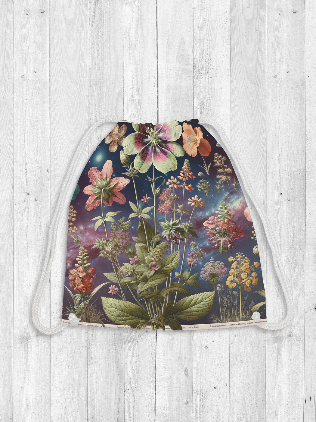 

Сумка мешок для обуви JoyArty Цветы в космосе 38x40 bpa sd1410, Синий, Цветы в космосе