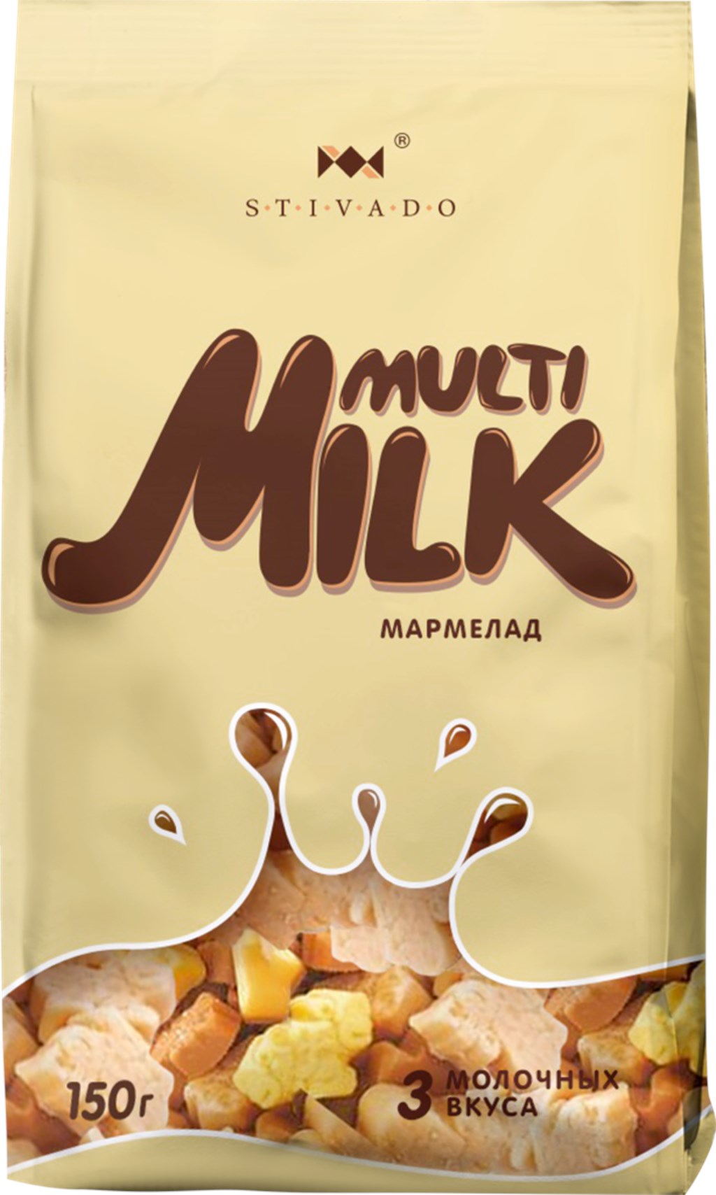 

Мармелад Stivado Мультимилк 150 г