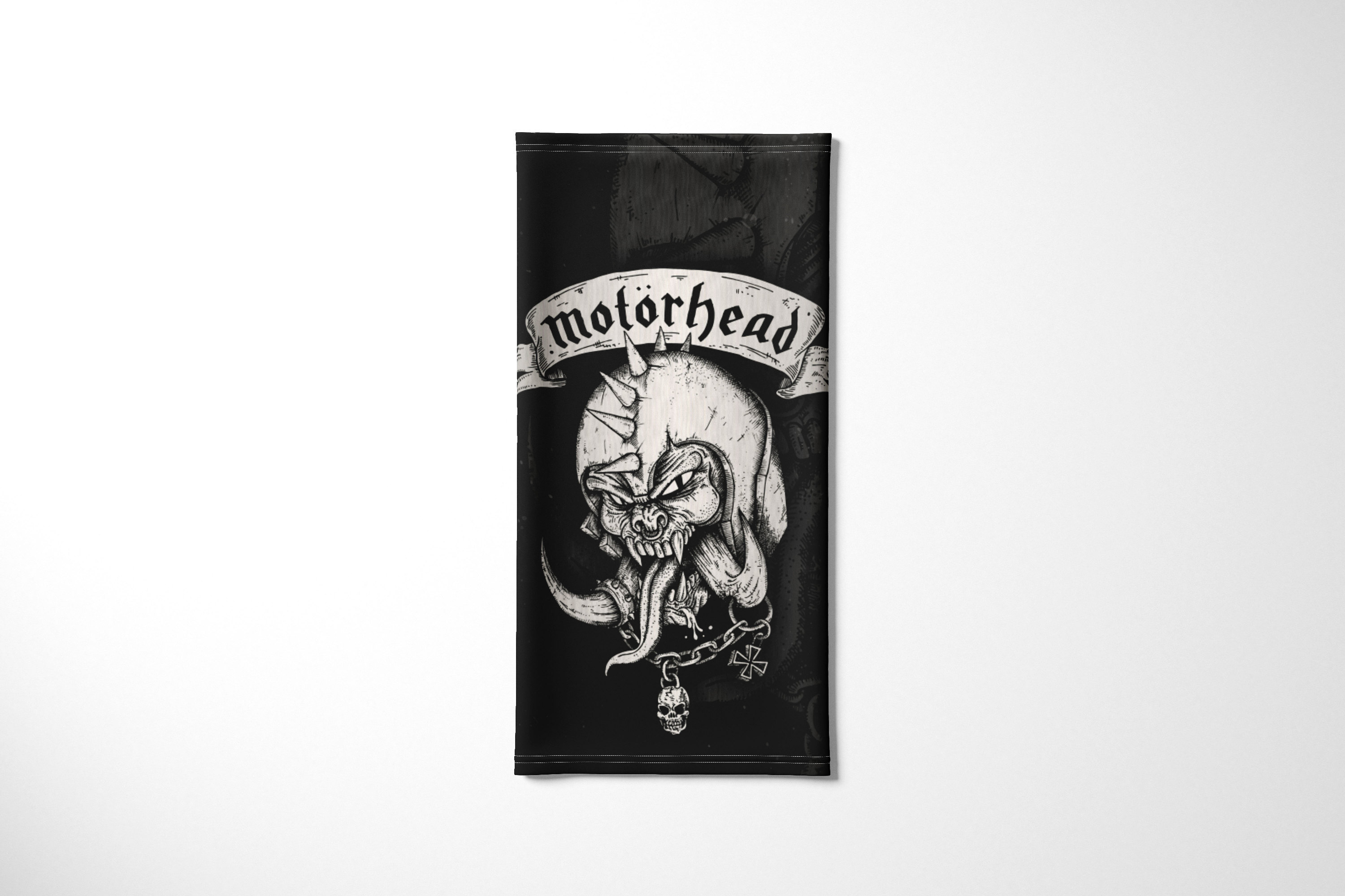 

Бандана / Бафф / Снуд-трансформер / Рок / Motorhead, Черный;серый, BBuffVM_VM1982989