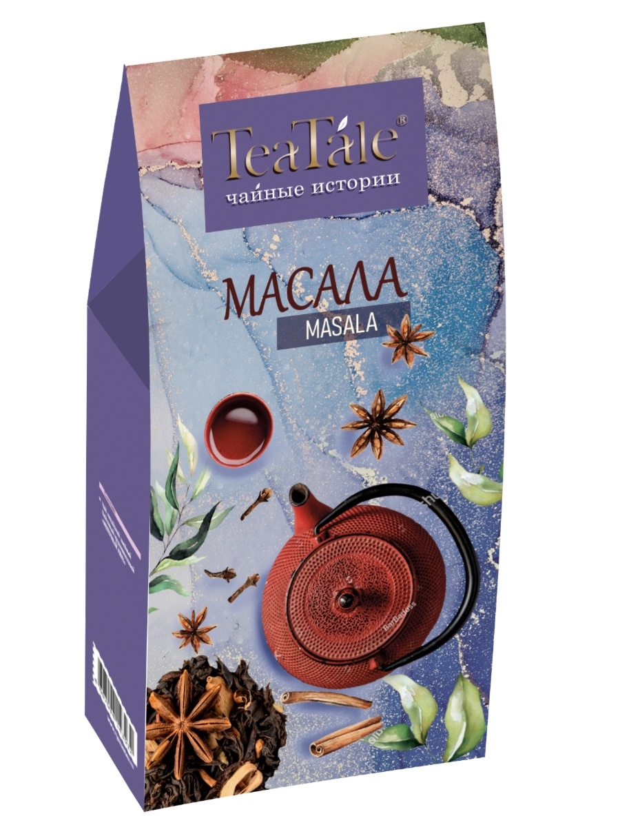 Чай черный TeaTale Масала цейлонский листовой 100 г