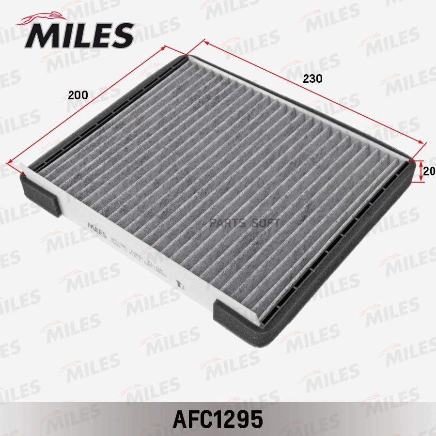 

Комплект фильтров салона Miles AFC1295