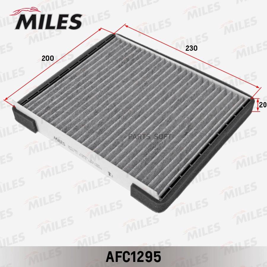 Комплект фильтров салона Miles AFC1295