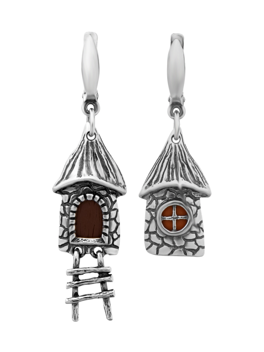 

Серьги из серебра KseMiDa 1653С, эпоксидная смола, 1653С